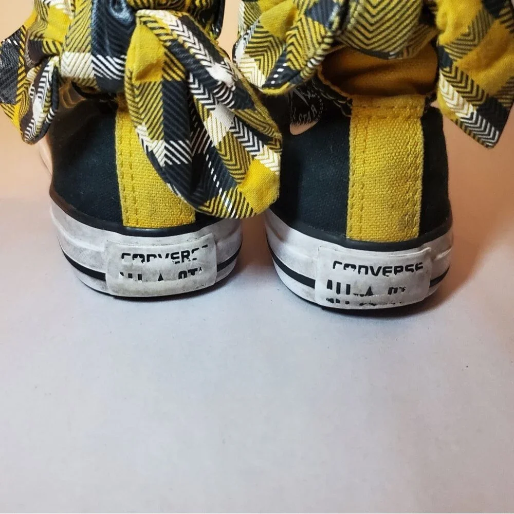 Girls Chuck Taylor All Star Bow Back Casual Sneakers Size 12